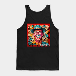 Hank Williams // Paper Art Tank Top